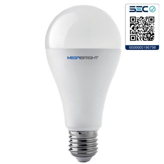 Ampolleta LED A65 Clásica 15W/6400K E-27