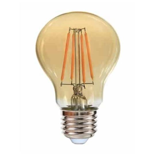 Ampolleta LED Filamento A60 6W E27 2700K