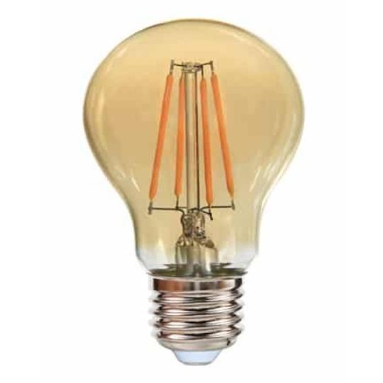 Ampolleta LED Filamento A60 8W E27 2700K
