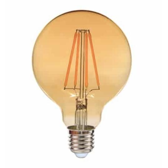Ampolleta LED Filamento G80 8W E27 2700K